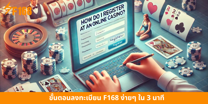 ขั้นตอนลงทะเบียน F168 ง่ายๆ ใน 3 นาที