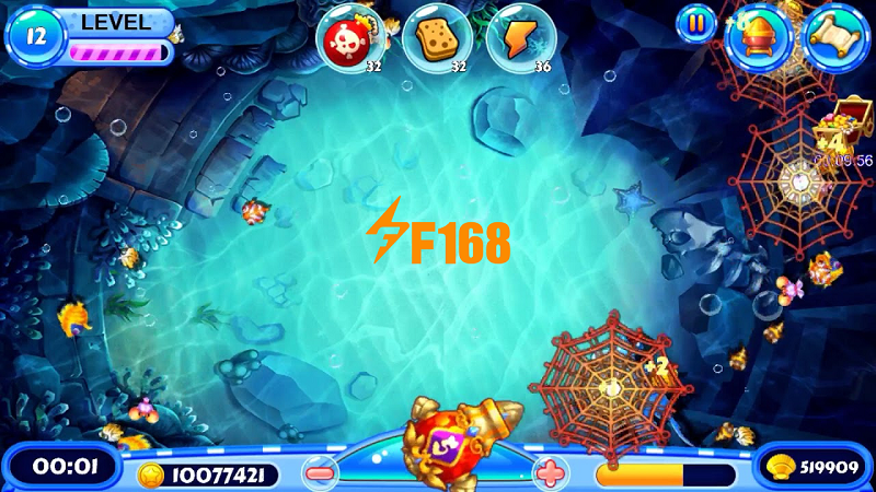 ยิงปลา F168 – เกมออนไลน์ยอดฮิต สนุก ล่ารางวัลใหญ่ได้ทุกวัน