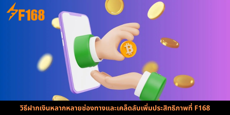วิธีฝากเงินหลากหลายช่องทางและเคล็ดลับเพิ่มประสิทธิภาพที่ F168