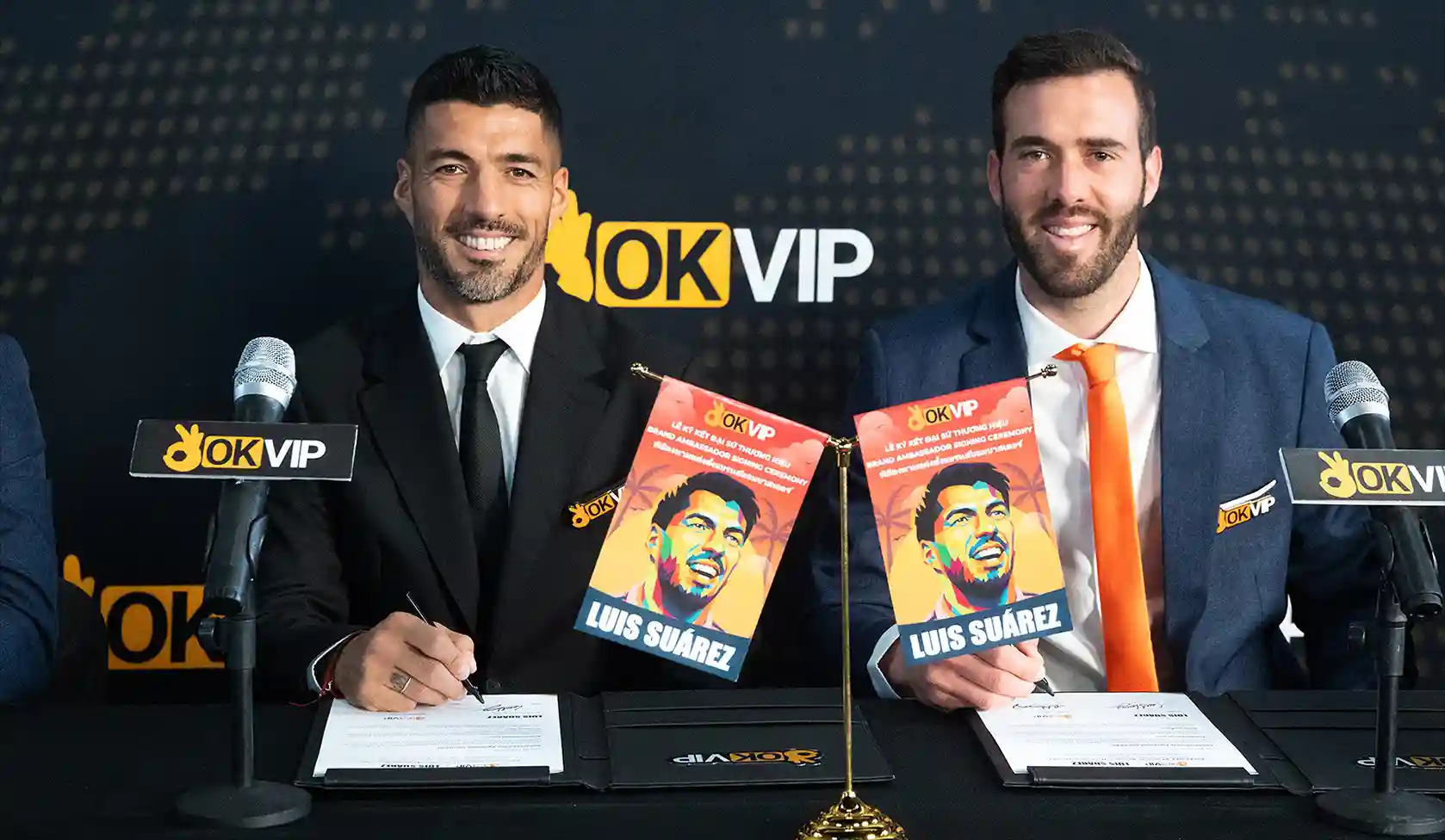 Luis Suarez và OKVIP